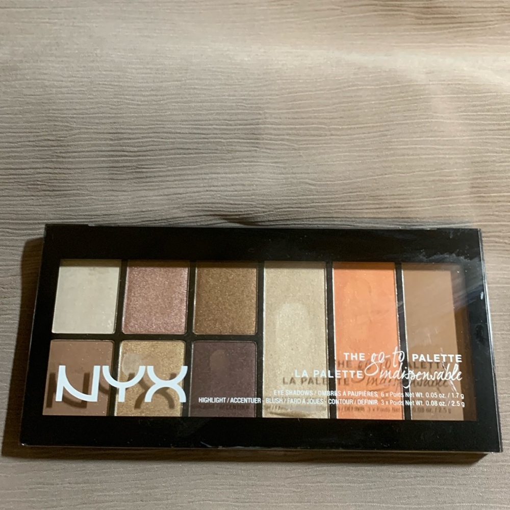 NYX Professional Makeup Go-To Palette, Wanderlust 0.54 Ounce